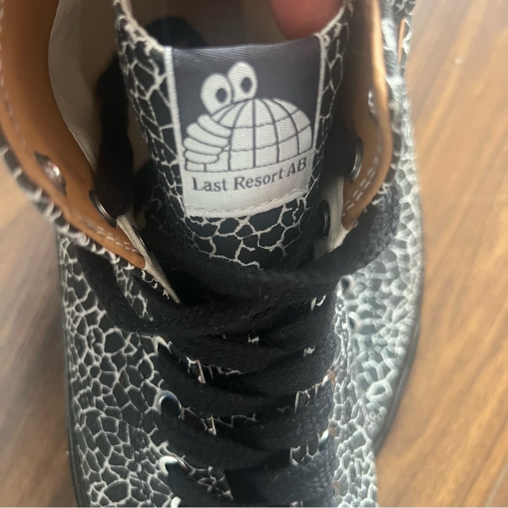 Last Resort AB Break Free VM003 Hi Skate Shoes – Crackle Black – Size 11.5 US - Picture 8 of 11